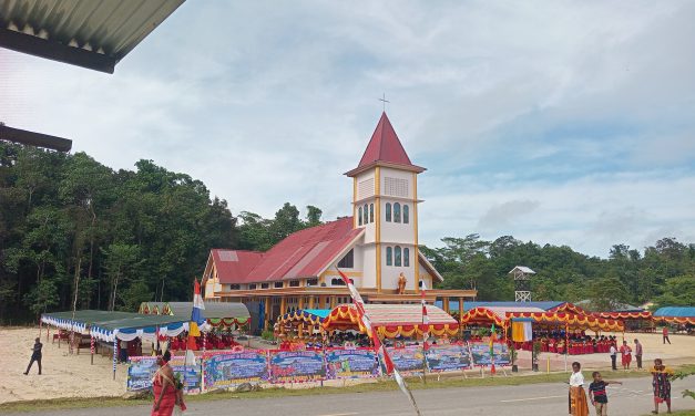 Langkah Aktif Panitia, 9 Tahun Bangun Gereja Katolik Stasi Santo Yohanes Rasul Konja, Total Dana Capai Rp6,2 Miliar