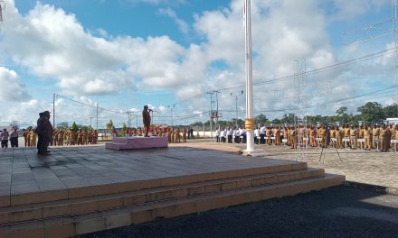 Apel Perdana 2026, Bupati Maybrat Tegaskan ASN Wajib Aktif Masuk Kantor