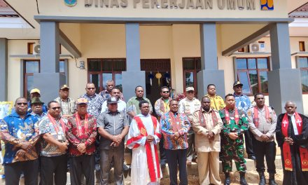 Bupati Maybrat Resmikan Kantor Dinas PU dan Sejumlah Ruas Jalan di Ibu Kota, Tegaskan Wajah Ibu Kota Adalah Cermin Pembangunan Daerah