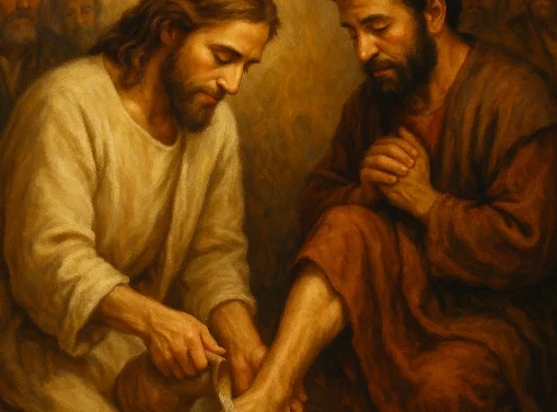 Kasih yang Membasuh, Bukan Menghakimi: Umat Stasi St. Yohanes Rasul Konja dan Stasi St. Markus Maan Rayakan Kamis Putih dengan Sukacita