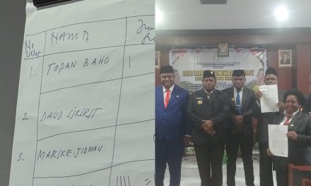 Moses Nauw Terpilih Sebagai Wakil Ketua III DPRK Jalur Pengangkatan Otonomi Khusus Tahun 2026