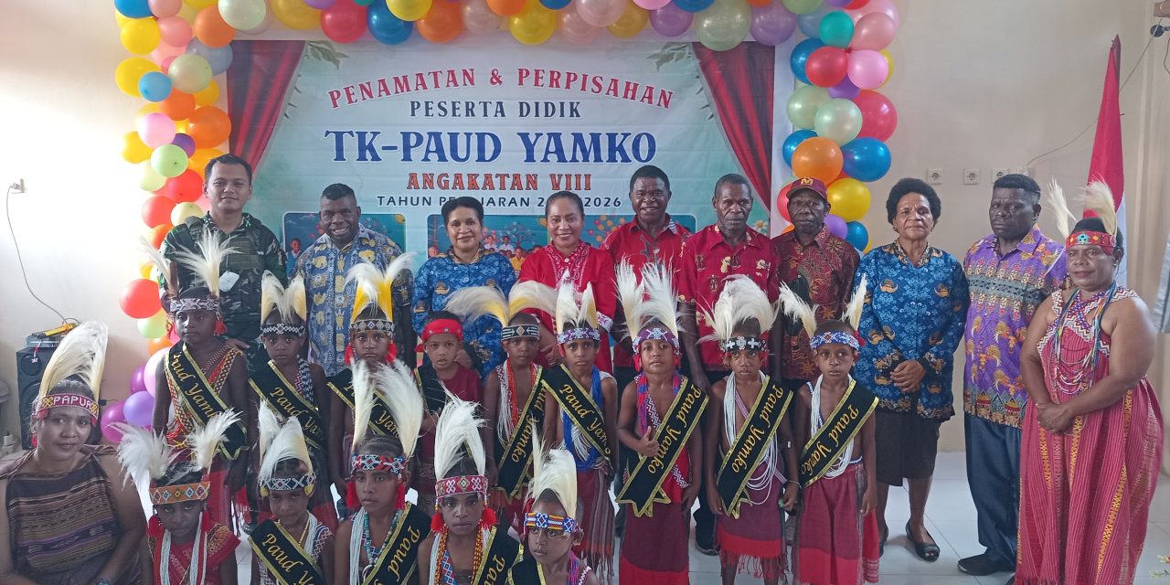 Di Usia 8 Tahun, PAUD Yamko Kembali Luluskan 14 Peserta Didik Angkatan VIII